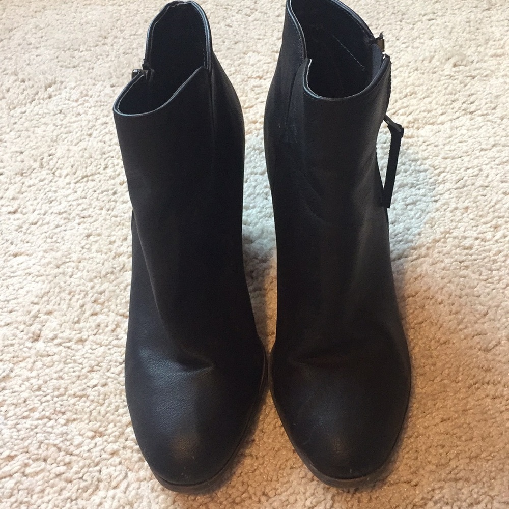 Charlotte Russe black booties